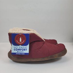 Dearfoams Women's Original Warm Up Bootie Slipper US Size 7-8 NWT